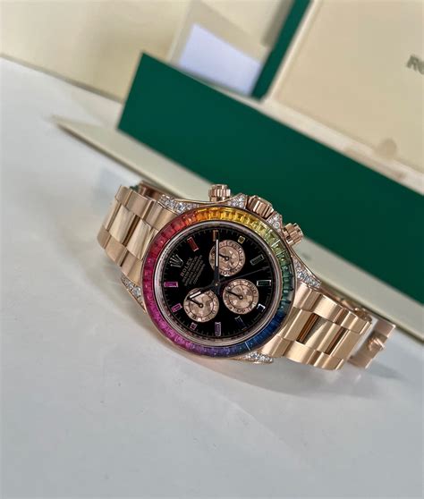 rainbow rolex usato|rolex 116595rbow price.